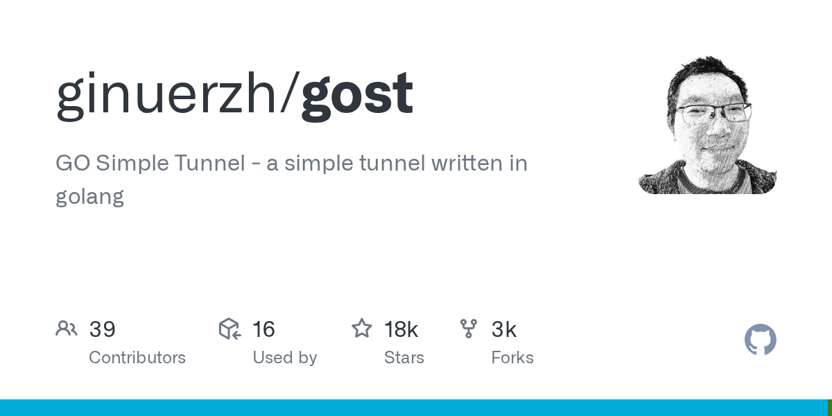 gost：GO 语言实现的安全隧道与端口转发工具安装使用指南 的封面