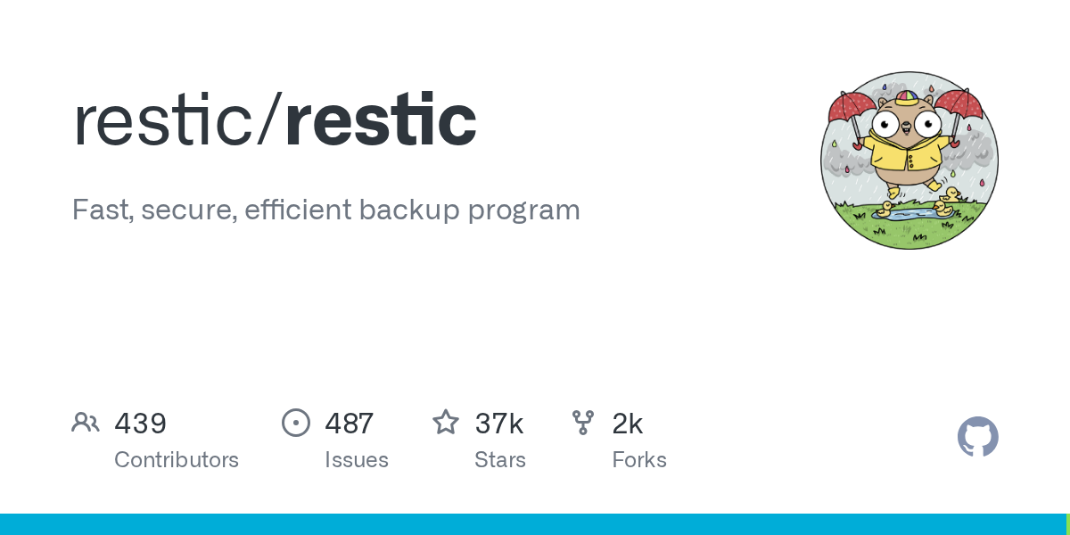 restic：安全高效备份工具仓库初始化、快照与恢复指南 的封面