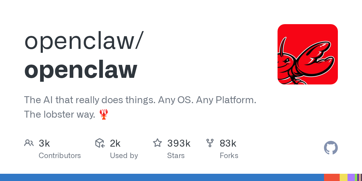 OpenClaw：跑在你自己设备上的开源 AI 助手 的封面
