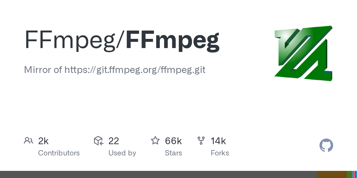 FFmpeg 项目官方图