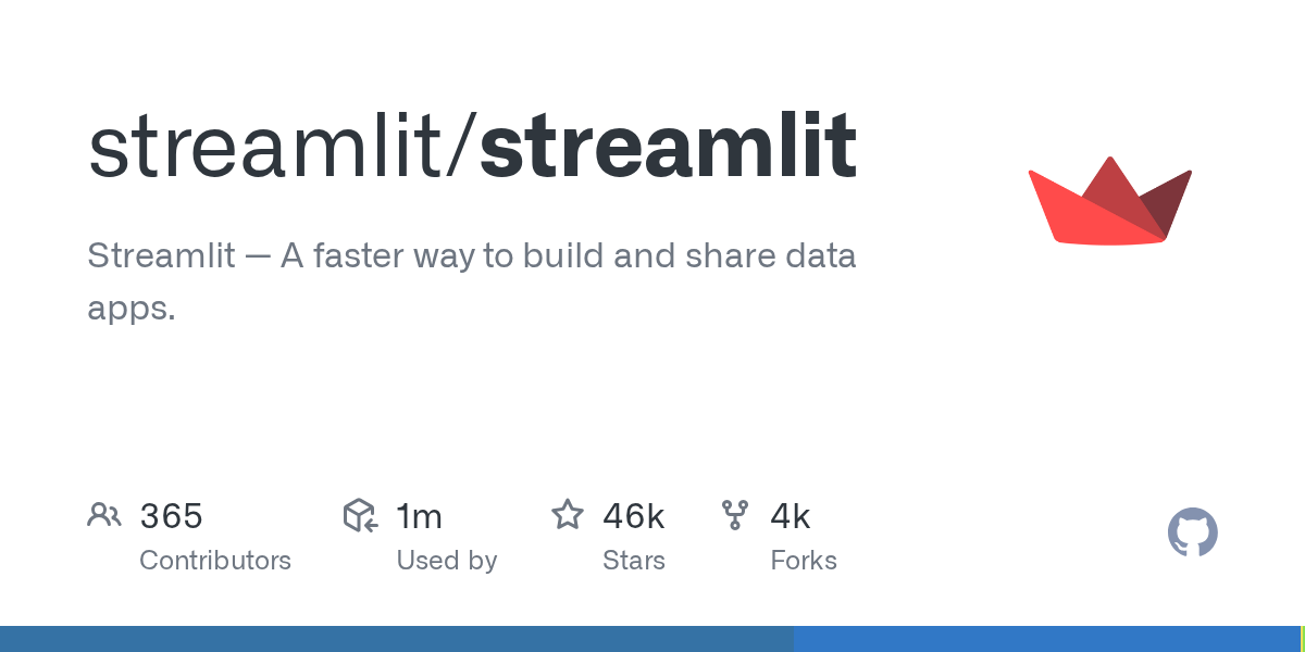 Streamlit：几分钟把 Python 脚本变成可分享数据网页应用的开源框架 的封面