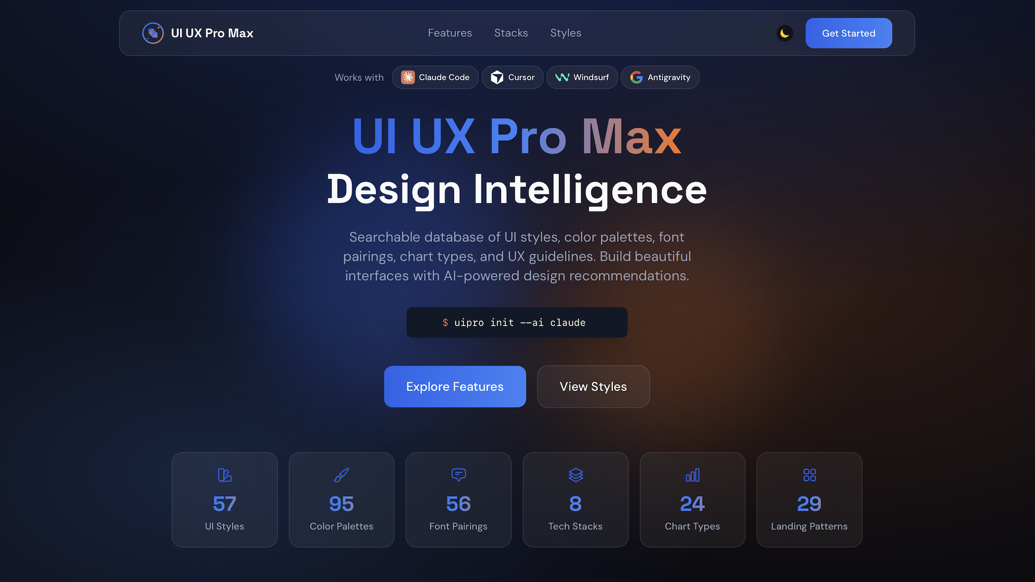 ui-ux-pro-max-skill：给 AI 助手上的专业 UI/UX 设计技能使用与安装指南 的封面